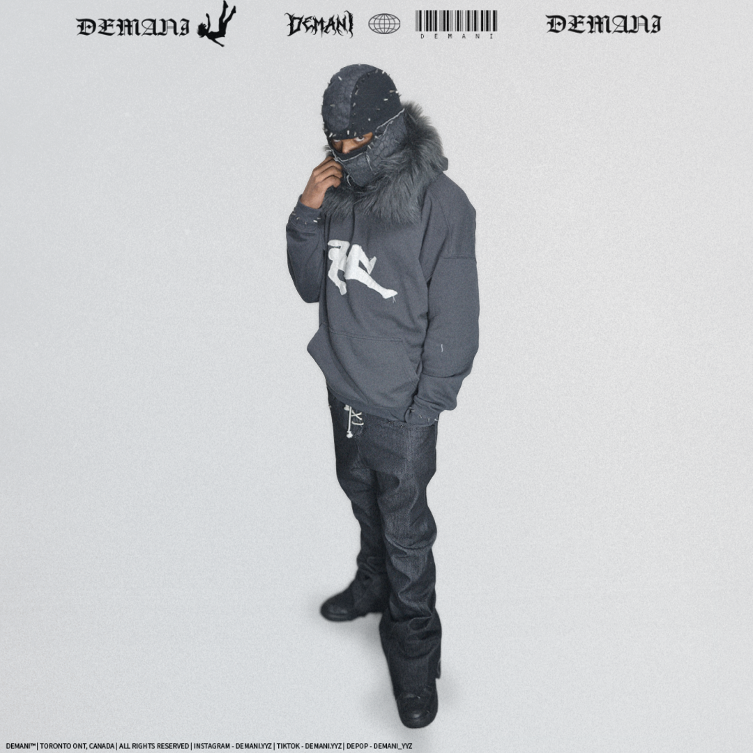 FALLEN Faux Fur Hoodie