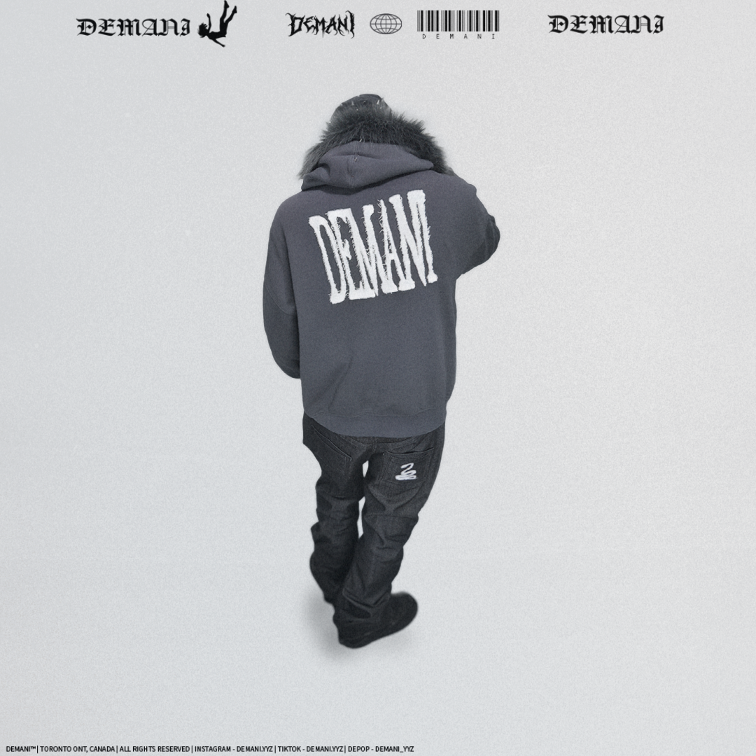 FALLEN Faux Fur Hoodie