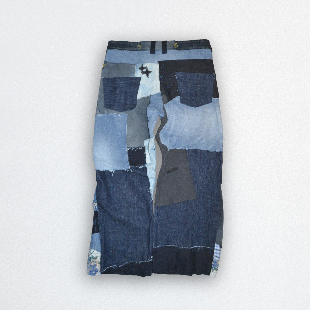Boro Patchwork Baggy Denim