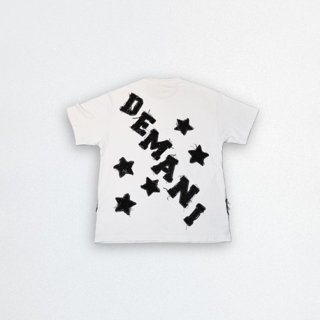 DEMANI Lettered Tee